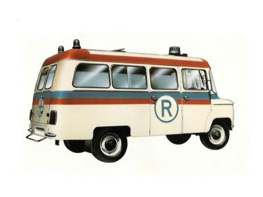 ZSD Nysa 522S Resuscitation Ambulance '1978
